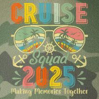 Cruise Squad 2025 Family Group Matching Summer Vacation Legacy Tie Dye Trucker Hat