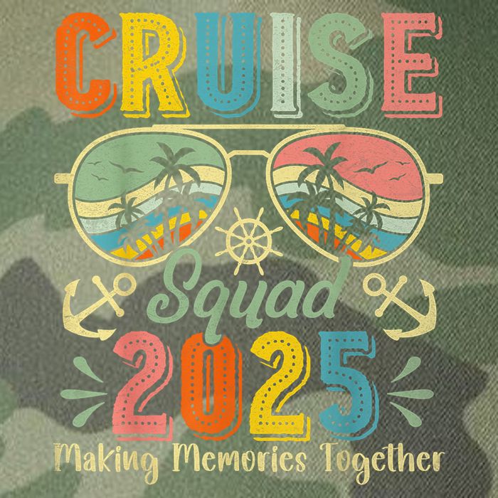 Cruise Squad 2025 Family Group Matching Summer Vacation Legacy Tie Dye Trucker Hat