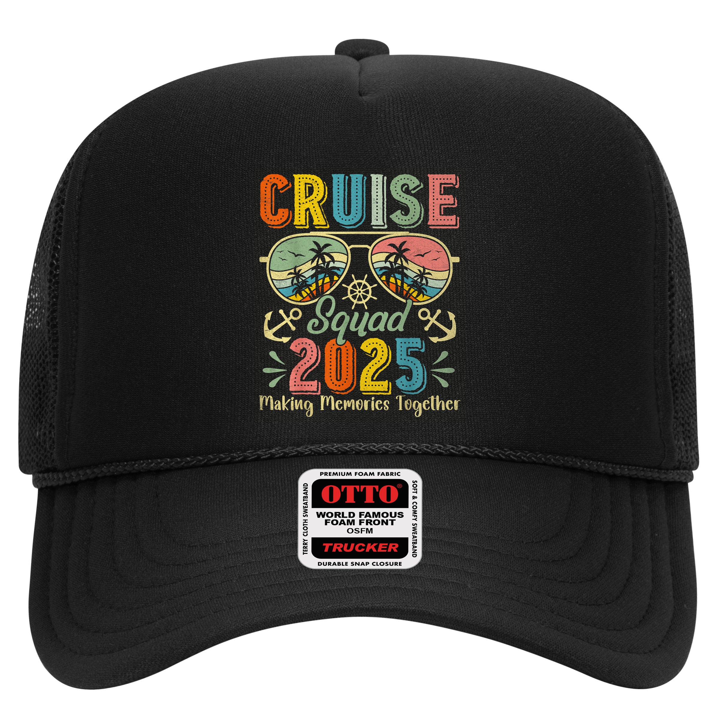 Cruise Squad 2025 Family Group Matching Summer Vacation Hat