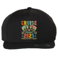 Cruise Squad 2025 Family Group Matching Summer Vacation Wool Snapback Cap