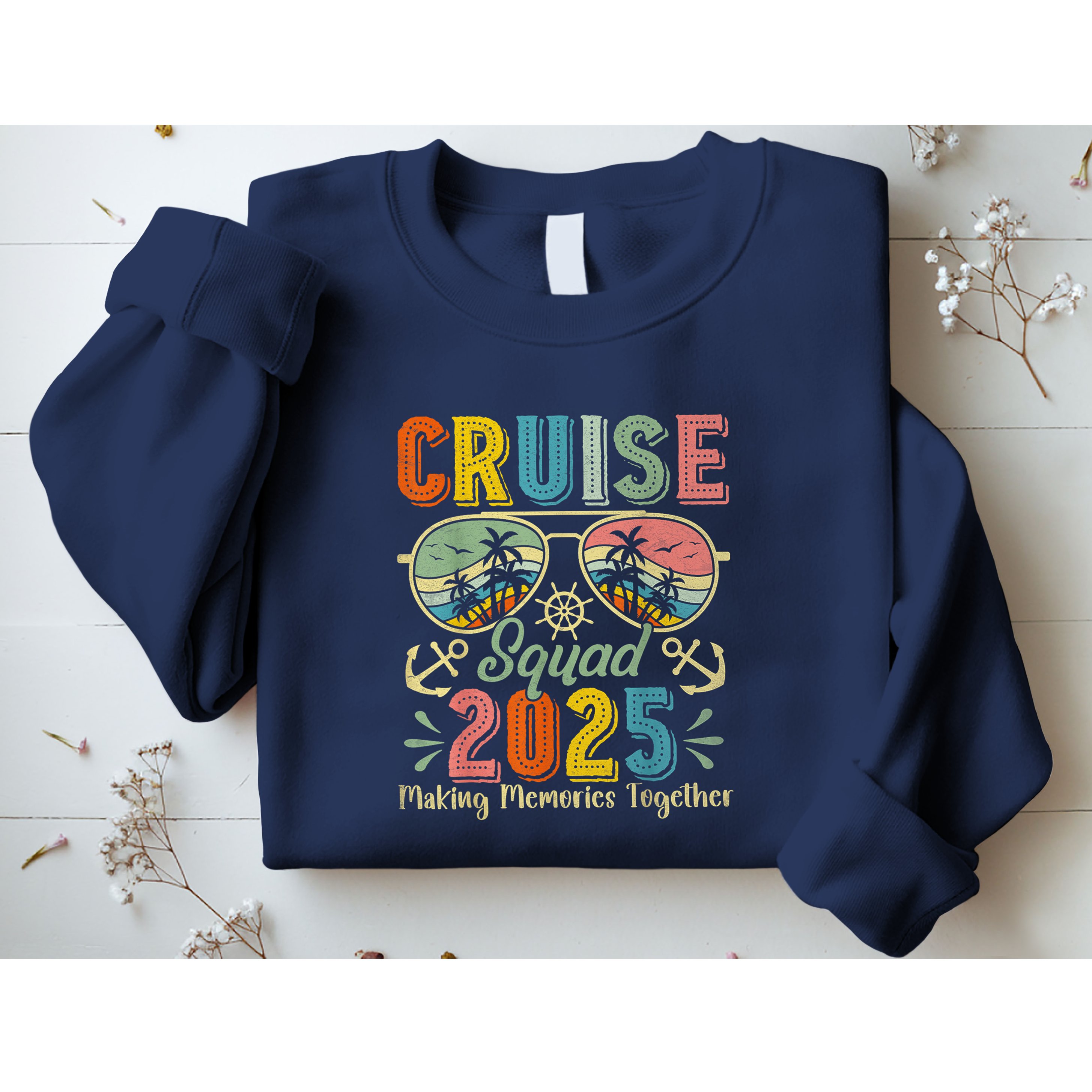 Cruise Squad 2025 Family Group Matching Summer Vacation Sweatshirt