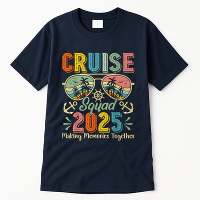 Cruise Squad 2025 Family Group Matching Summer Vacation Tall T-Shirt