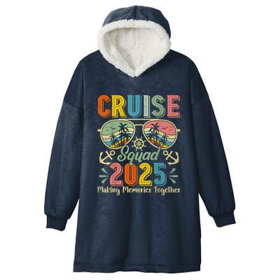 Cruise Squad 2025 Family Group Matching Summer Vacation Hooded Wearable Blanket