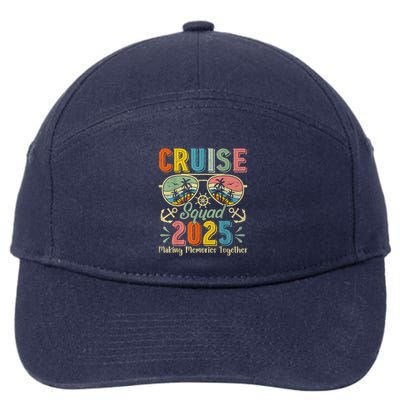 Cruise Squad 2025 Family Group Matching Summer Vacation 7-Panel Snapback Hat