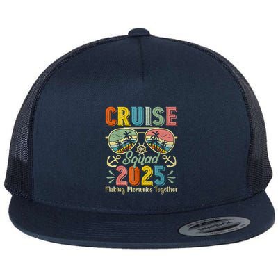 Cruise Squad 2025 Family Group Matching Summer Vacation Flatbill Hat