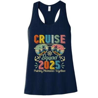 Cruise Squad 2025 Family Group Matching Summer Vacation Womens Tank Top