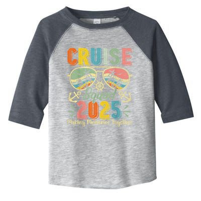 Cruise Squad 2025 Family Group Matching Summer Vacation Toddler Fine Jersey T-Shirt