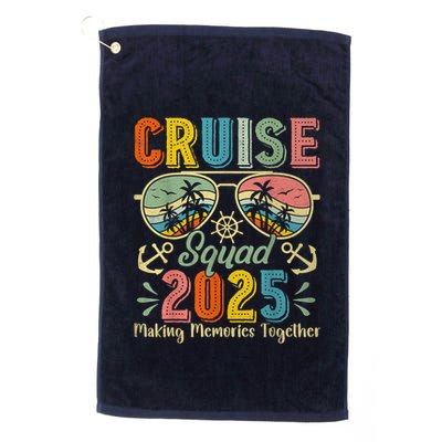 Cruise Squad 2025 Family Group Matching Summer Vacation Golf Towel
