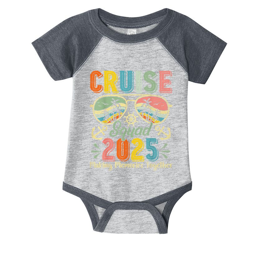 Cruise Squad 2025 Family Group Matching Summer Vacation Infant Baby Jersey Bodysuit