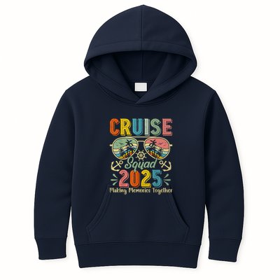 Cruise Squad 2025 Family Group Matching Summer Vacation Kids Hoodie