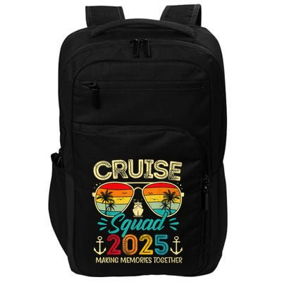 Cruise Squad 2025 Family Group Matching Summer Vacation Impact Tech Backpack