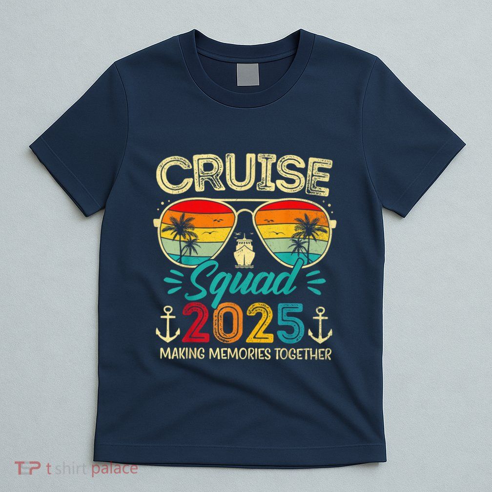 Cruise Squad 2025 Family Group Matching Summer Vacation T-Shirt