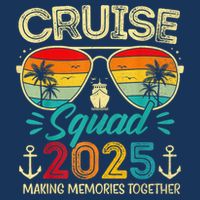 Cruise Squad 2025 Family Group Matching Summer Vacation 16 in Basic Backpack