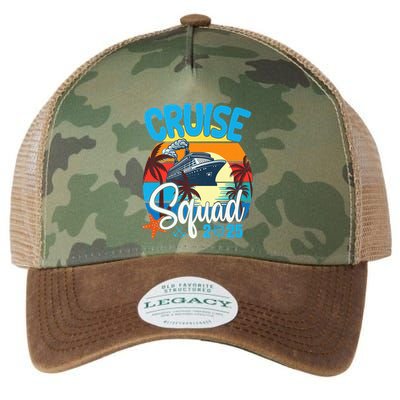 Cruise Squad 2025 Family Vacation Cruise Trip Group Summer Legacy Tie Dye Trucker Hat