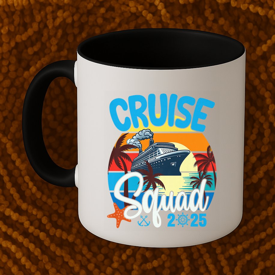 Cruise Squad 2025 Family Vacation Cruise Trip Group Summer Mug