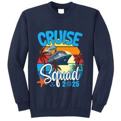 Cruise Squad 2025 Family Vacation Cruise Trip Group Summer Sweatshirt