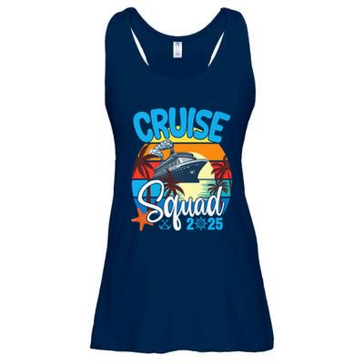 Cruise Squad 2025 Family Vacation Cruise Trip Group Summer Ladies Essential Flowy Tank