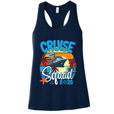 Cruise Squad 2025 Family Vacation Cruise Trip Group Summer Womens Tank Top