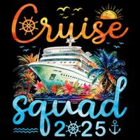 Cruise Squad 2025 Family Vacation Trip Group Matching Cruise City Backpack