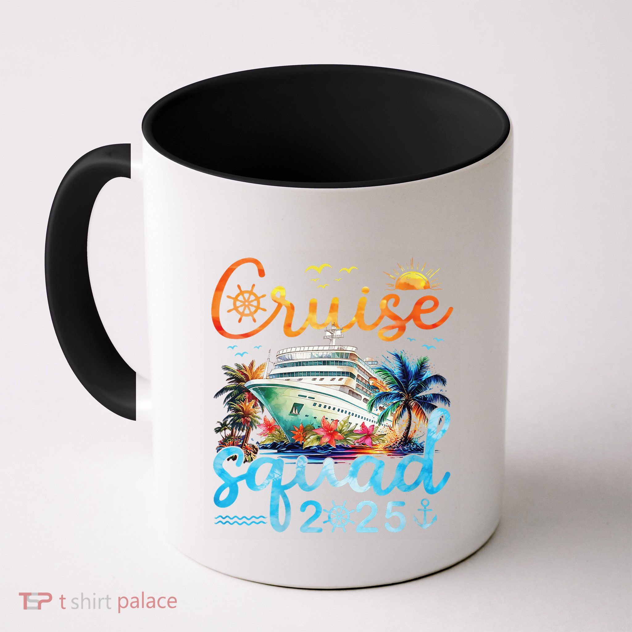 Cruise Squad 2025 Family Vacation Trip Group Matching Cruise Mug