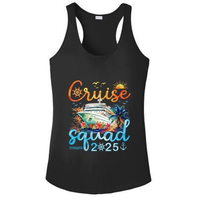 Cruise Squad 2025 Family Vacation Trip Group Matching Cruise Ladies PosiCharge Competitor Racerback Tank
