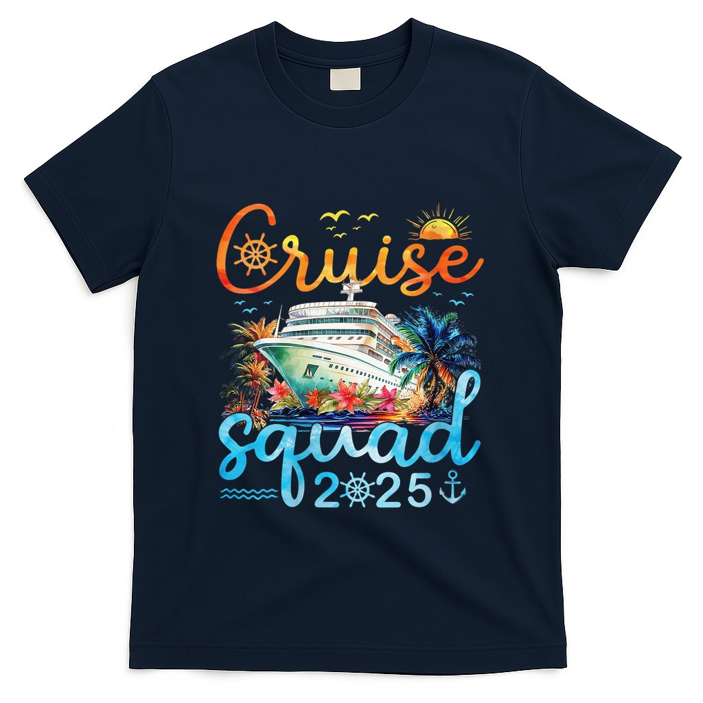 Cruise Squad 2025 Family Vacation Trip Group Matching Cruise T-Shirt
