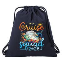 Cruise Squad 2025 Family Vacation Trip Group Matching Cruise Drawstring Bag