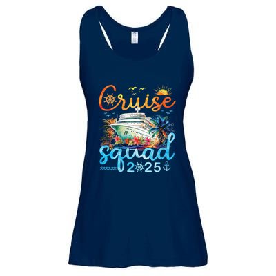 Cruise Squad 2025 Family Vacation Trip Group Matching Cruise Ladies Essential Flowy Tank