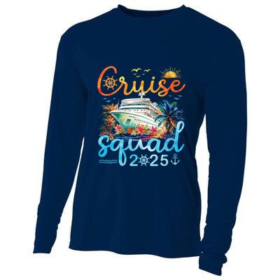 Cruise Squad 2025 Family Vacation Trip Group Matching Cruise Cooling Performance Long Sleeve Crew