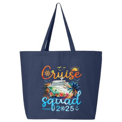 Cruise Squad 2025 Family Vacation Trip Group Matching Cruise 25L Jumbo Tote