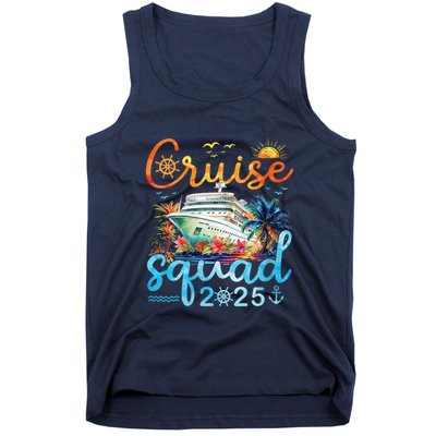 Cruise Squad 2025 Family Vacation Trip Group Matching Cruise Tank Top