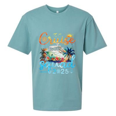 Cruise Squad 2025 Family Vacation Trip Group Matching Cruise Sueded Cloud Jersey T-Shirt