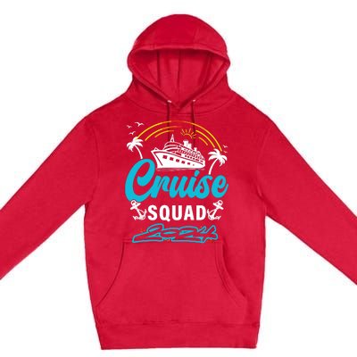 Cruise Squad 2024 Matching Family Vacation Premium Pullover Hoodie