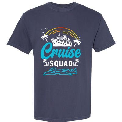 Cruise Squad 2024 Matching Family Vacation Garment-Dyed Heavyweight T-Shirt