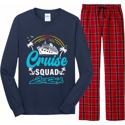 Cruise Squad 2024 Matching Family Vacation Long Sleeve Pajama Set