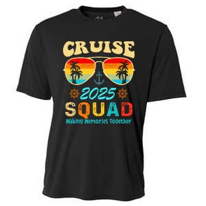 Cruise Squad 2025 Family Friends Vacation Cruising Ship Trip Cooling Performance Crew T-Shirt