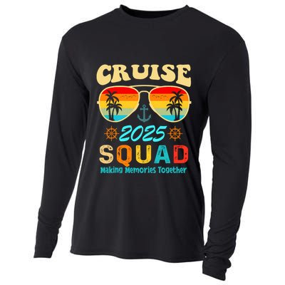 Cruise Squad 2025 Family Friends Vacation Cruising Ship Trip Cooling Performance Long Sleeve Crew
