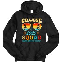 Cruise Squad 2025 Family Friends Vacation Cruising Ship Trip Tie Dye Hoodie