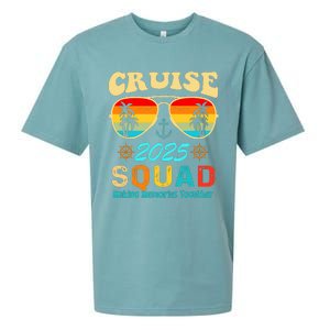 Cruise Squad 2025 Family Friends Vacation Cruising Ship Trip Sueded Cloud Jersey T-Shirt