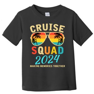 Cruise Squad 2024 Summer Vacation Matching Family Group Toddler T-Shirt