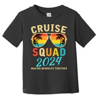 Cruise Squad 2024 Summer Vacation Matching Family Group Toddler T-Shirt