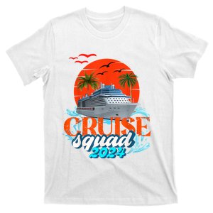 Cruise Squad 2024 Matching Family Group With Anchor T-Shirt