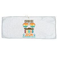 Cruise Squad 2024 Making Memories Together Family Vacation Large Microfiber Waffle Golf Towel