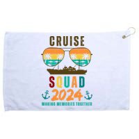 Cruise Squad 2024 Making Memories Together Family Vacation Grommeted Golf Towel