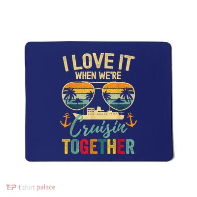 Cruise Squad 2025 Outfits Friends Family Couples Matching Mousepad