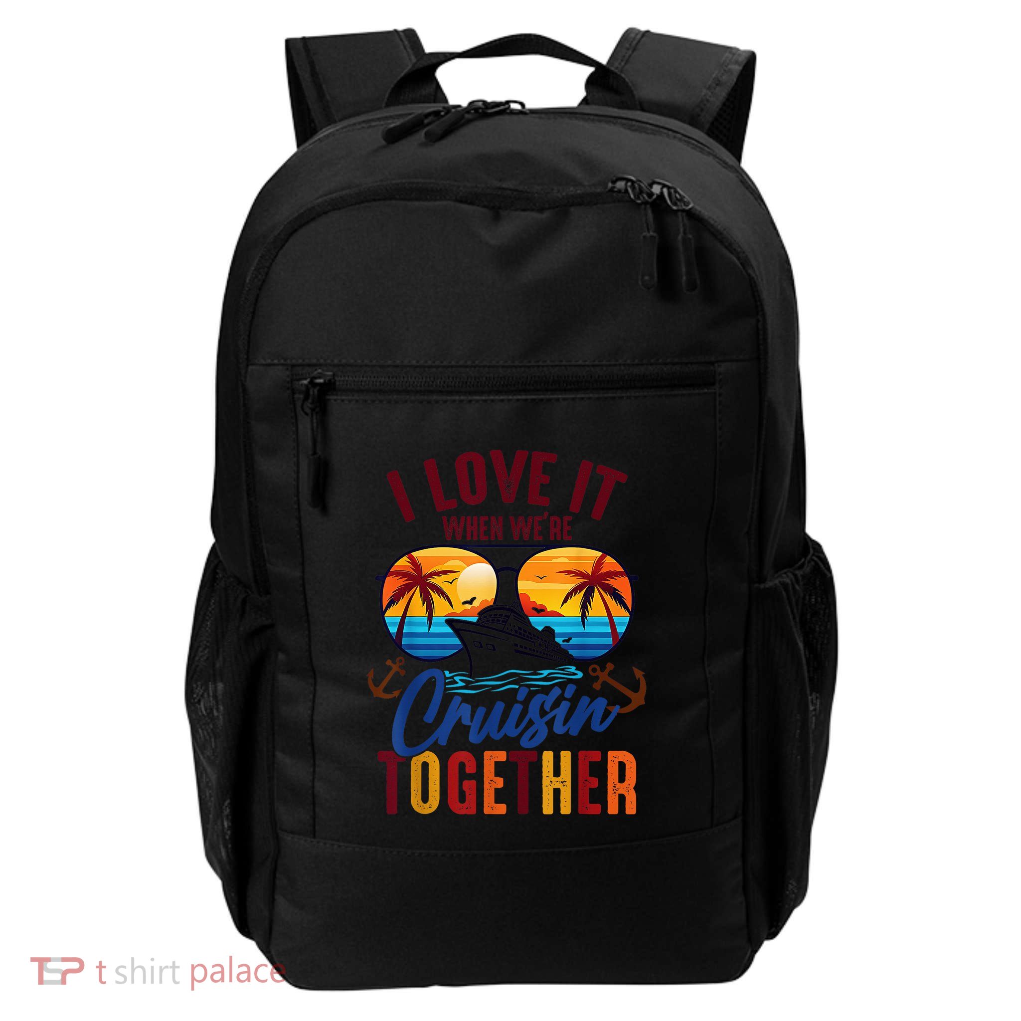 Cruise Squad 2025 Outfits Friends Family Couples Matching Daily Commute Backpack