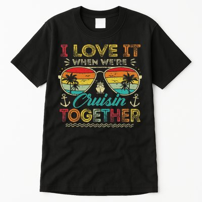 Cruise Squad 2025 Family Group Matching Summer Vacation Tall T-Shirt