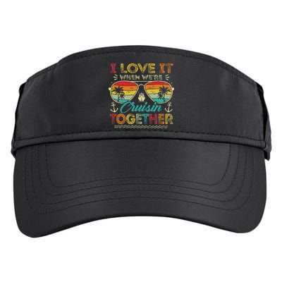 Cruise Squad 2025 Family Group Matching Summer Vacation Adult Drive Performance Visor