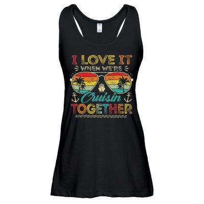 Cruise Squad 2025 Family Group Matching Summer Vacation Ladies Essential Flowy Tank