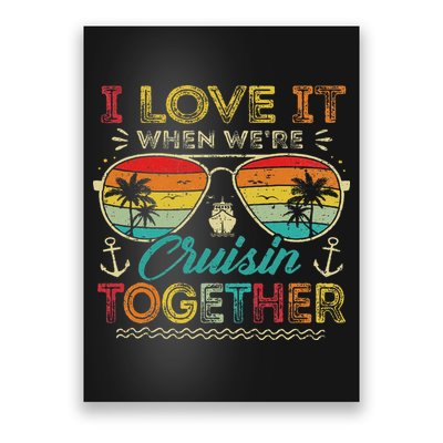 Cruise Squad 2025 Family Group Matching Summer Vacation Poster